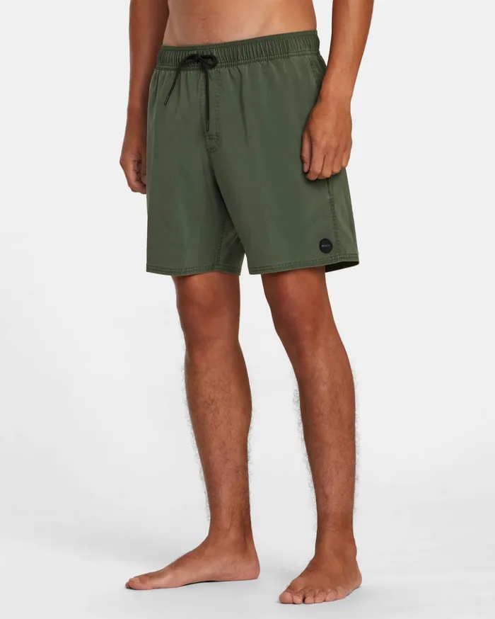 RVCA Shorts Hybrids VA Pigment Elastic Waist Boardshorts 17034 Jade 8211 Men RVCA Shorts Hybrids VA Pigment Elastic Waist Boardshorts 17034 Jade 8211 Men