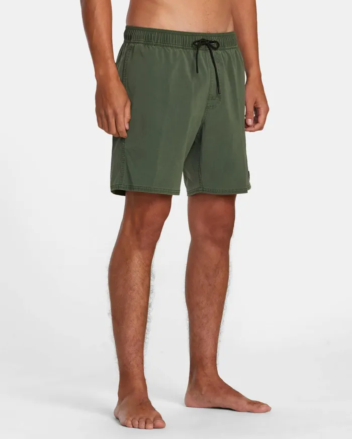 RVCA Shorts Hybrids VA Pigment Elastic Waist Boardshorts 17034 Jade 8211 Men RVCA Shorts Hybrids VA Pigment Elastic Waist Boardshorts 17034 Jade 8211 Men
