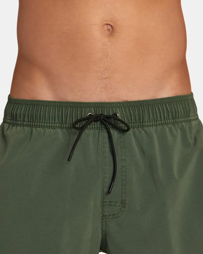 RVCA Shorts Hybrids VA Pigment Elastic Waist Boardshorts 17034 Jade 8211 Men RVCA Shorts Hybrids VA Pigment Elastic Waist Boardshorts 17034 Jade 8211 Men