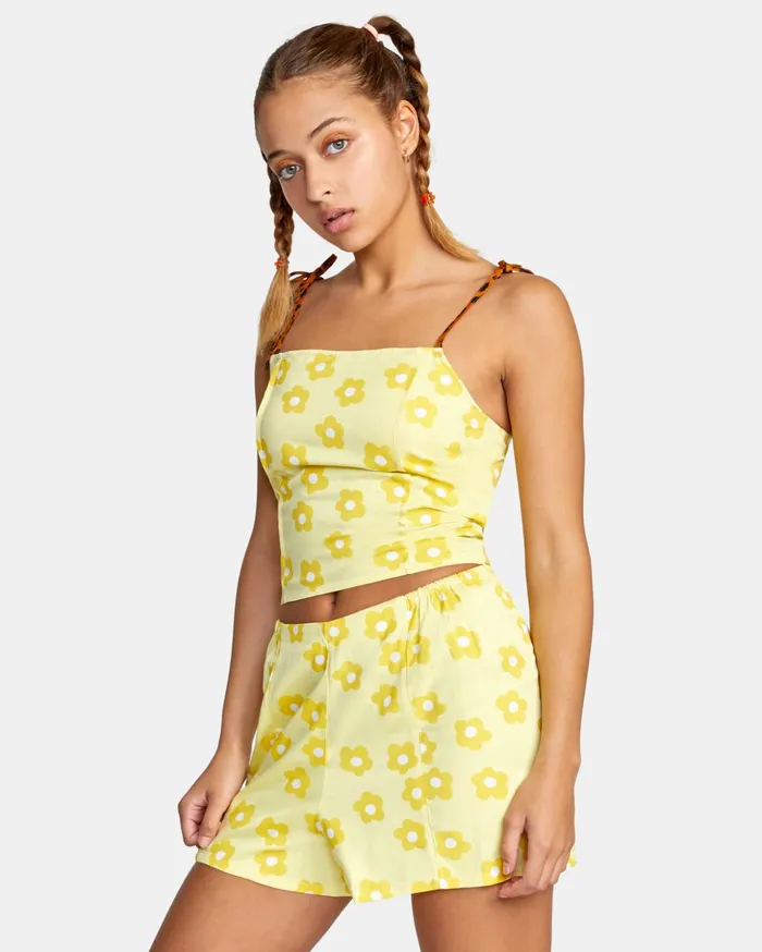 RVCA Shorts Skirts Daze Shorts Pineapple 8211 Women