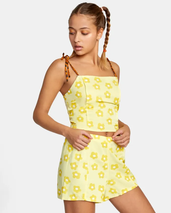 RVCA Shorts Skirts Daze Shorts Pineapple 8211 Women