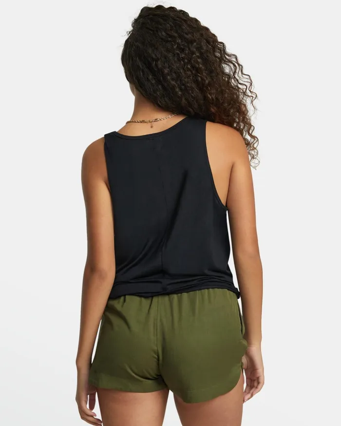 RVCA Shorts Skirts New Yume Drawcord Shorts Dark Olive 8211 Women
