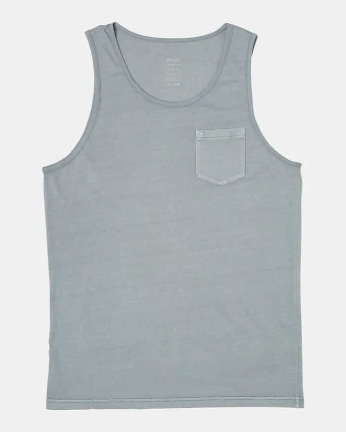 RVCA Tank Tops PTC Pigment Tank TShirt Monument 8211 Men