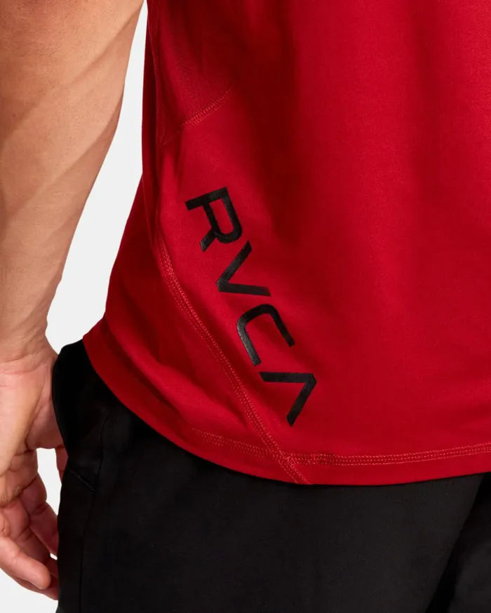 RVCA Tank Tops Sport Vent Tank Top Cardinal 8211 Men