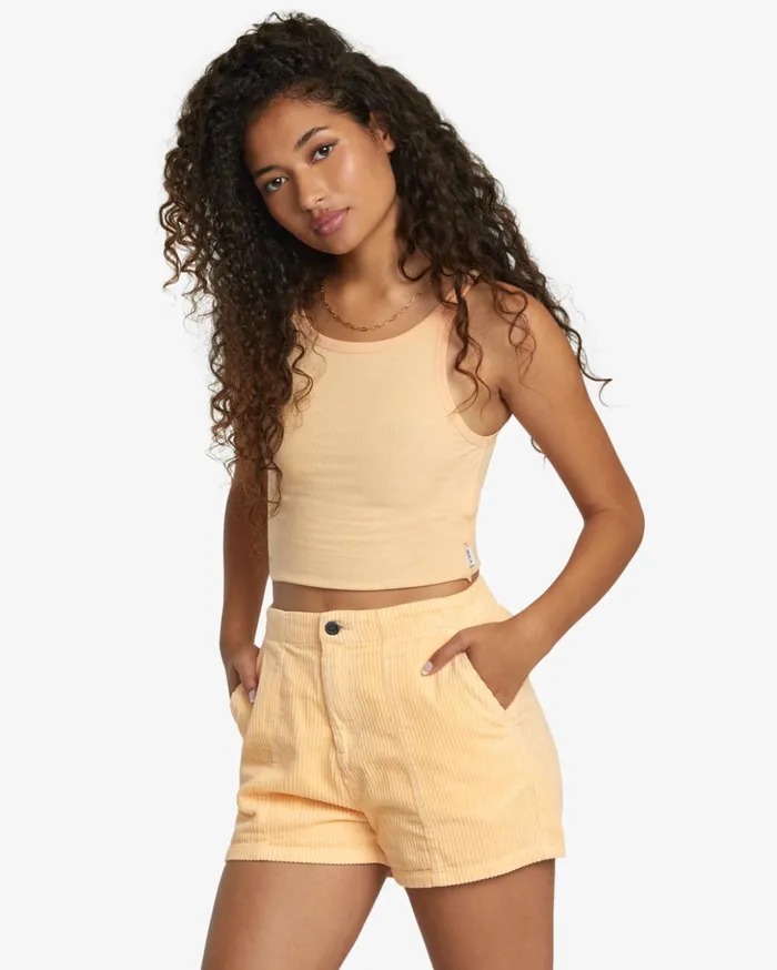 RVCA Tops Slide Tank Top Melon 8211 Women