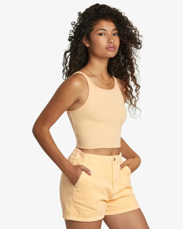 RVCA Tops Slide Tank Top Melon 8211 Women