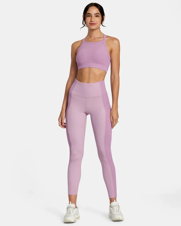 RVCA Tops VA Essential High Impact Sports Bra Lilac 8211 Women