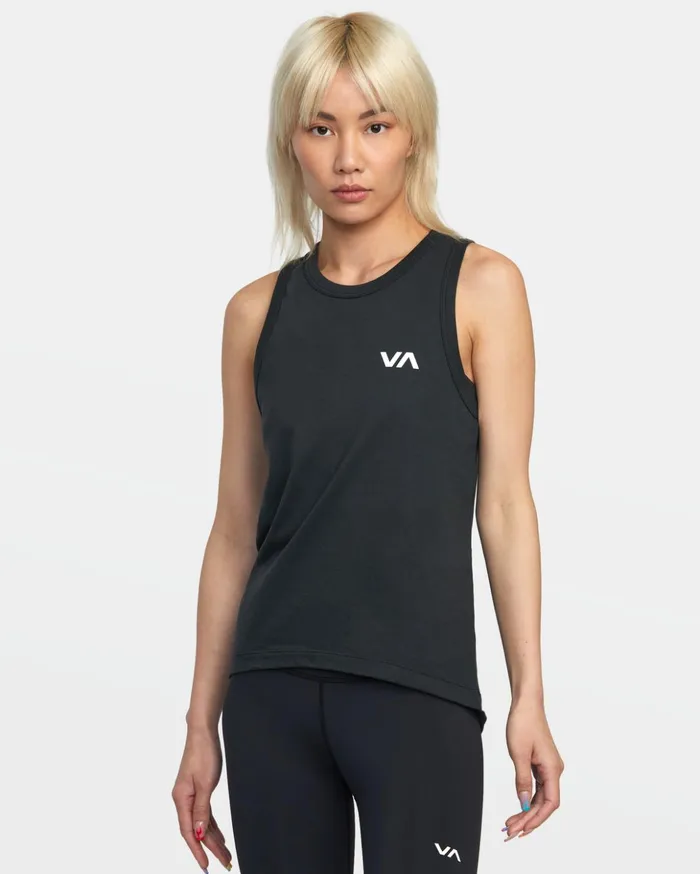RVCA Tops VA Muscle Workout Tank Top Black 2 8211 Women