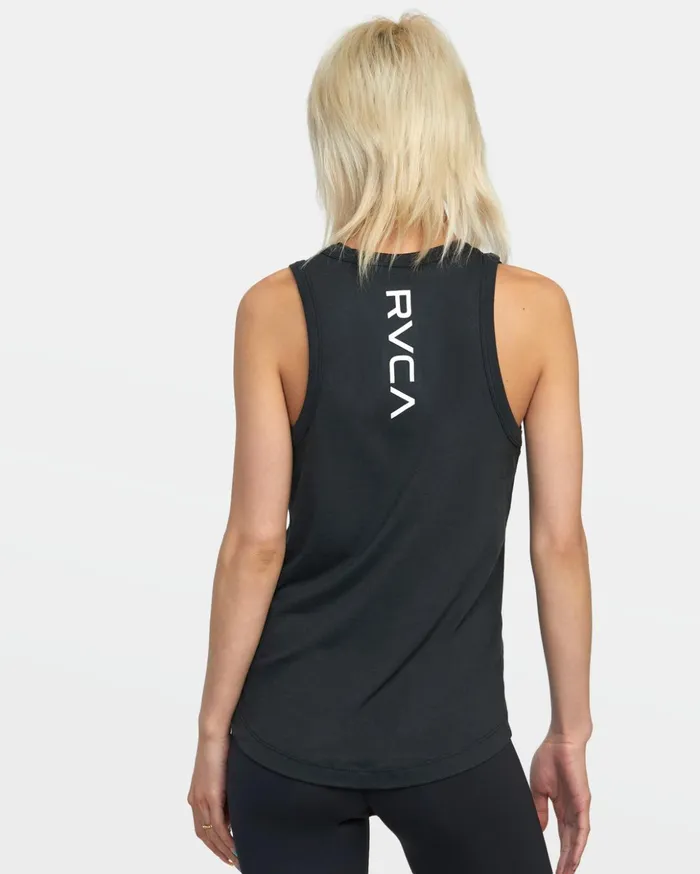 RVCA Tops VA Muscle Workout Tank Top Black 2 8211 Women