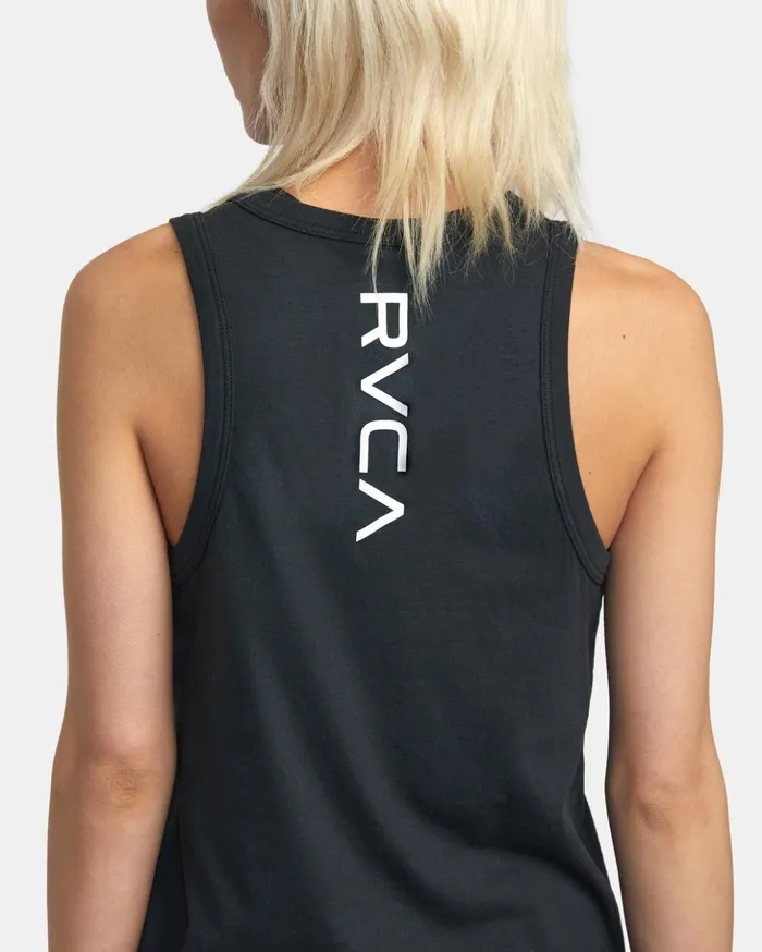 RVCA Tops VA Muscle Workout Tank Top Black 2 8211 Women