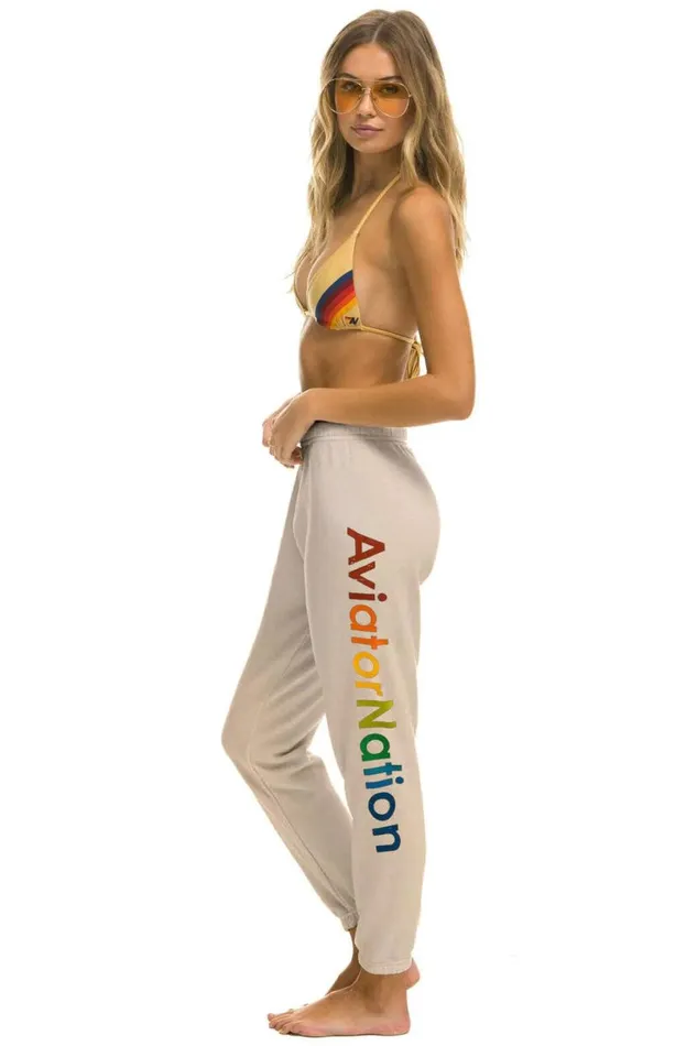 San Francisco Sweatpants 8211 Sand Women Aviator Nation Sweatpants
