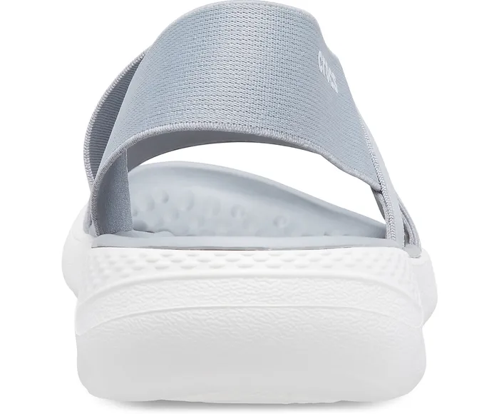 Sandals Crocs Women LiteRide Stretch Sandal Light Grey White