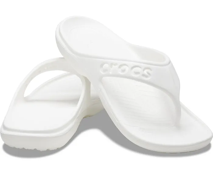 Sandals Crocs WomenMen Baya Flip White