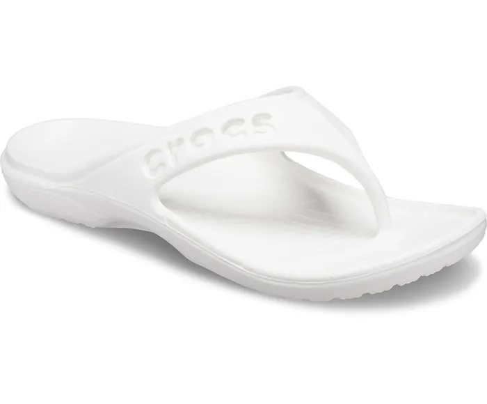 Sandals Crocs WomenMen Baya Flip White