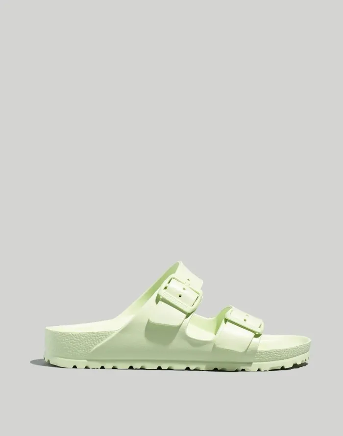 Sandals Women Madewell Birkenstock Arizona EVA Sandals Faded Lime