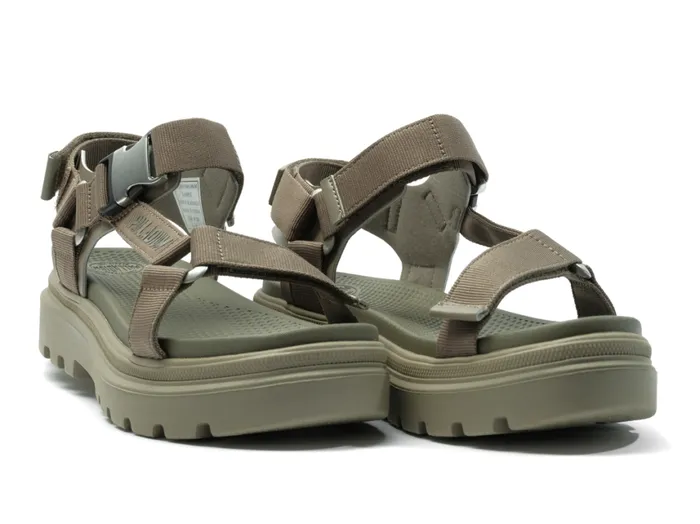 Sandals Women PALLADIUM PALLACRUISE STRAP Dusky Green
