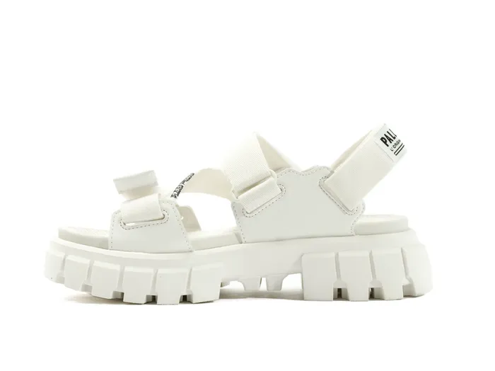 Sandals Women PALLADIUM REVOLT SANDAL MONO Star White Sandals Women PALLADIUM REVOLT SANDAL MONO Star White