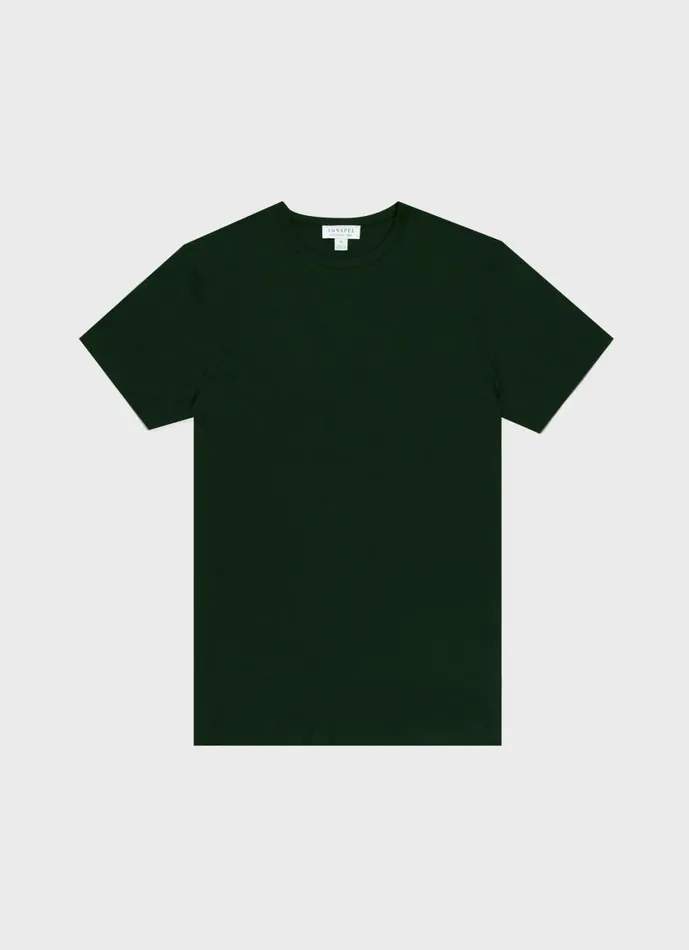 Sea Island Cotton Tshirt Seaweed Men SUNSPEL Tshirts