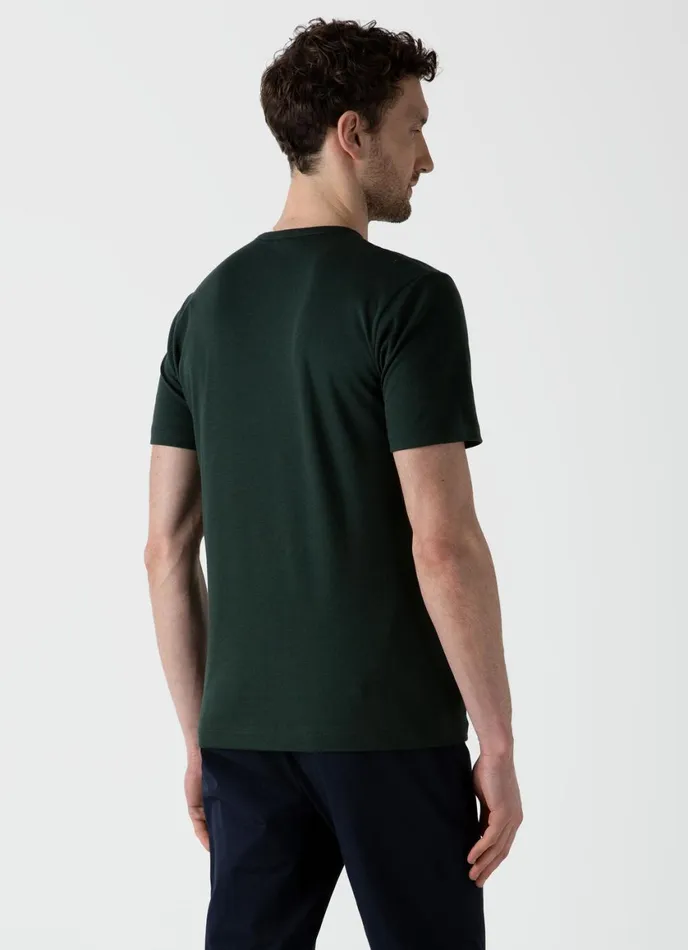 Sea Island Cotton Tshirt Seaweed Men SUNSPEL Tshirts