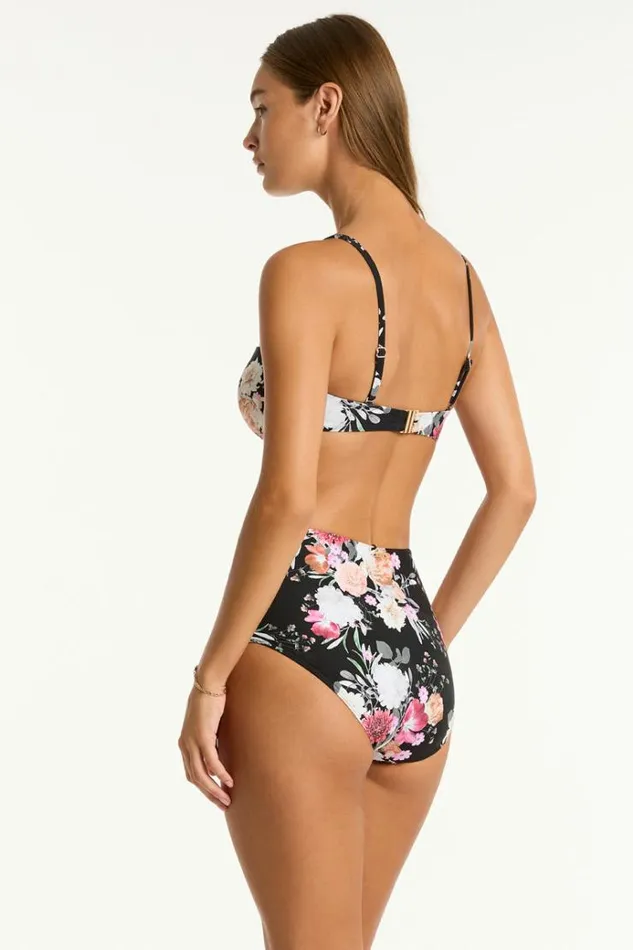 Sea Level Bottoms Belle Panelled High Waist Pant Belle Black 8211 Women