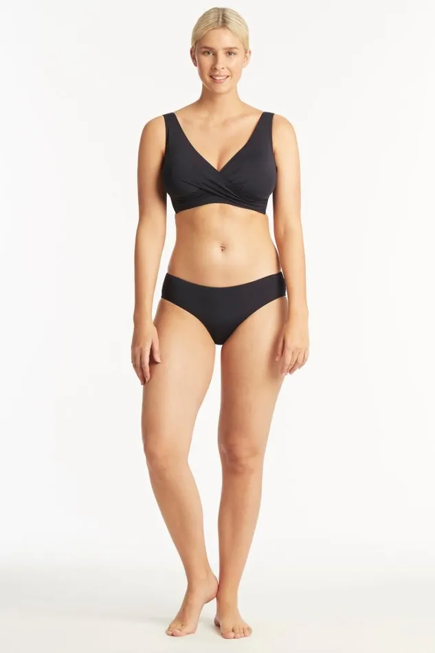 Sea Level Bottoms Eco Essentials Regular Bikini Pant Eco Essentials Night Sky 8211 Women