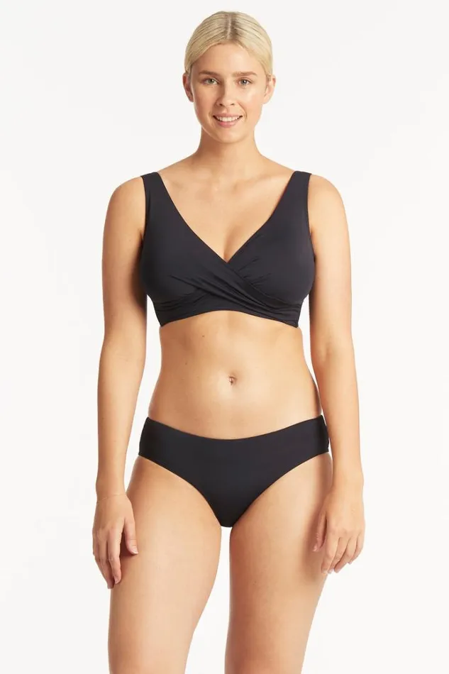 Sea Level Bottoms Eco Essentials Regular Bikini Pant Eco Essentials Night Sky 8211 Women