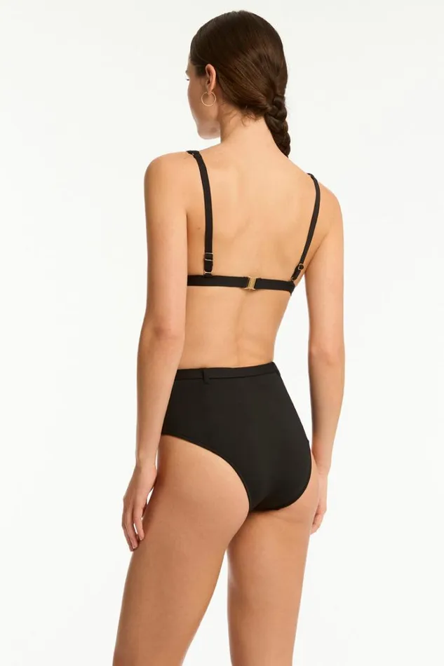 Sea Level Bottoms Lattice Retro High Waist Pant Lattice 8211 Women