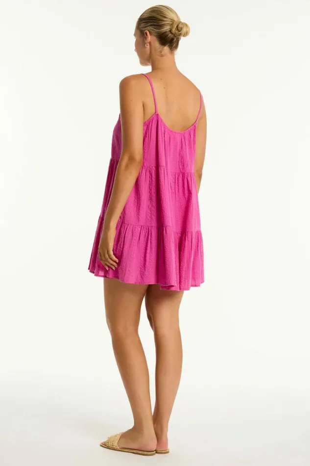 Sea Level Dresses Heatwave Short Sundress Heatwave Pink 8211 Women