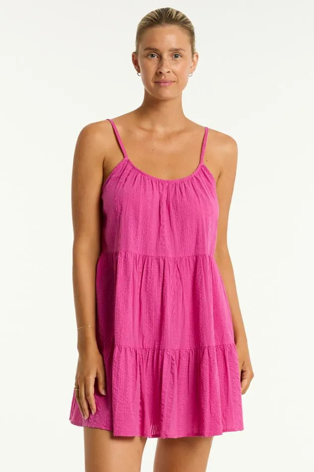Sea Level Dresses Heatwave Short Sundress Heatwave Pink 8211 Women