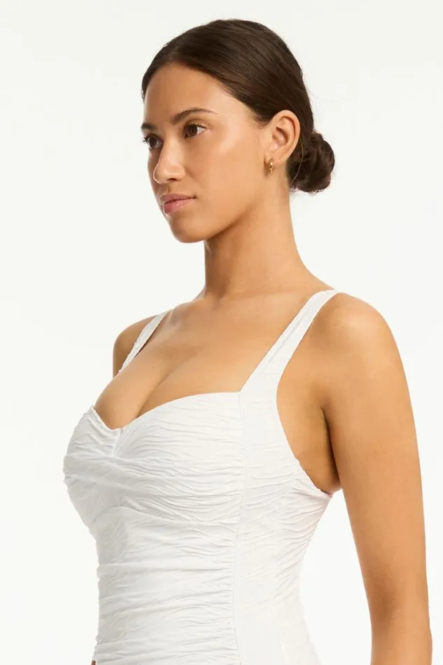 Sea Level One Pieces De Soleil Twist Front One Piece De Soleil White 8211 Women