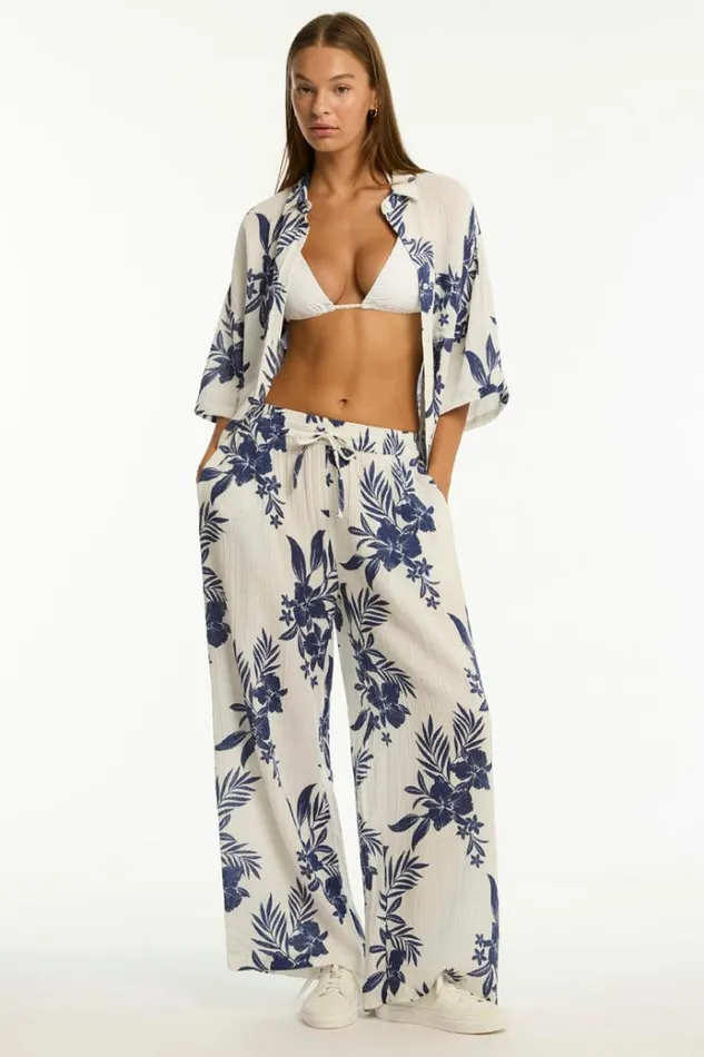 Sea Level Pants Aloha Beach Pant Aloha White 8211 Women