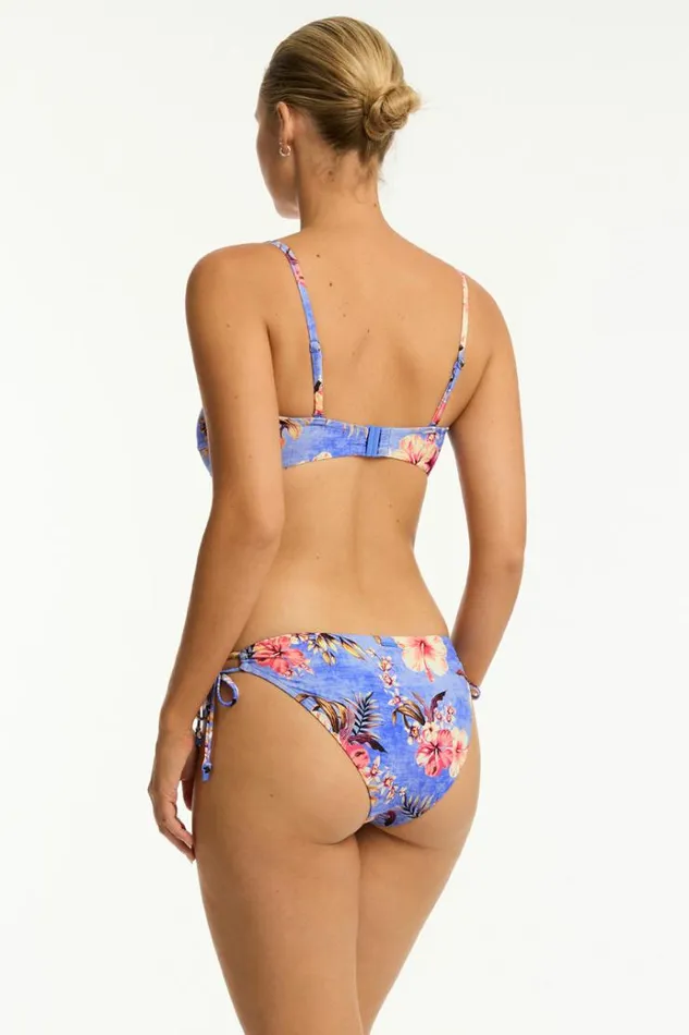Sea Level Tops Blue Hawaii Twist Bandeau Blue Hawaii 8211 Women