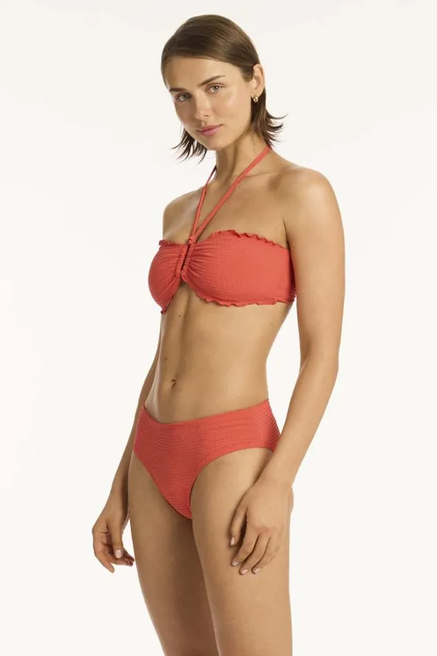 Sea Level Tops Messina Ring Bandeau Messina Flame 8211 Women