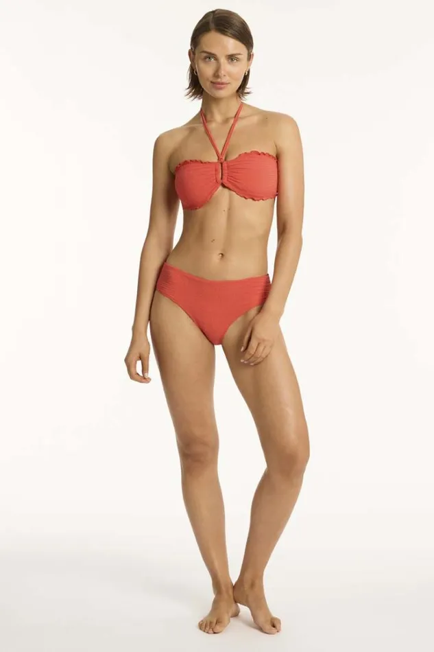Sea Level Tops Messina Ring Bandeau Messina Flame 8211 Women
