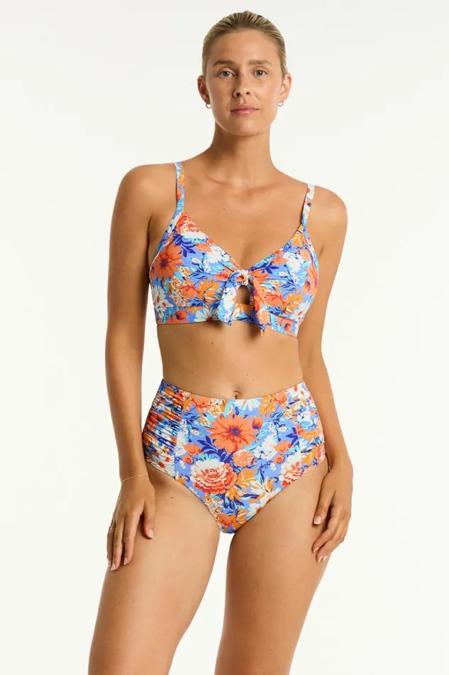 Sea Level Tops Rio Tie Front DDE Bralette Rio 8211 Women