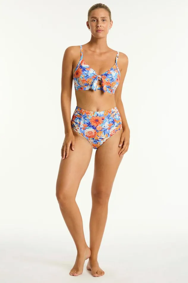 Sea Level Tops Rio Tie Front DDE Bralette Rio 8211 Women
