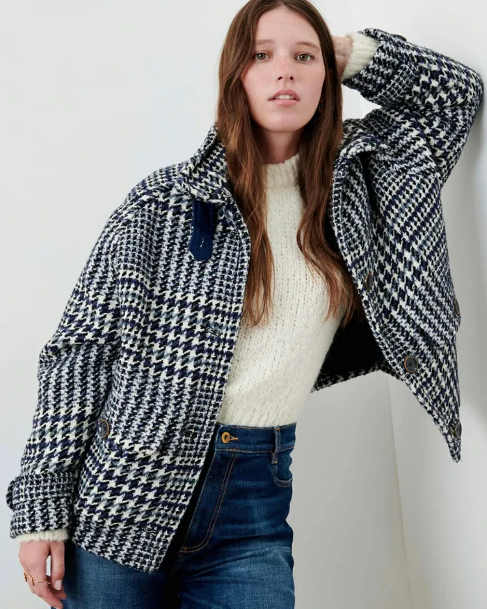 Sessn Womens Jackets Lee valley Denim Blue Near Me
