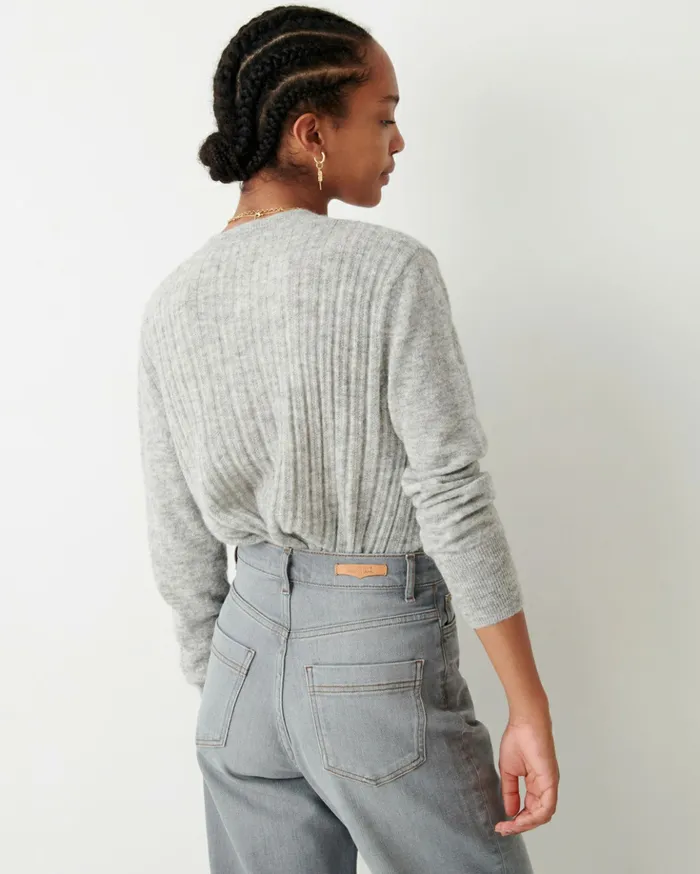 Sessn Womens Jumpers Anya Cloud Grey