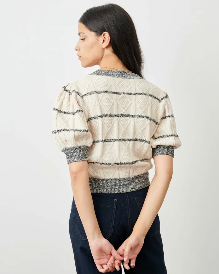 Sessn Womens Jumpers Elva Whiblack