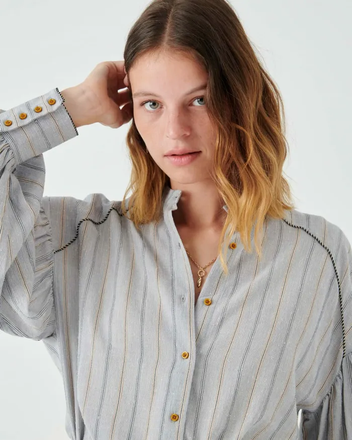 Sessn Womens Shirts And Blouses Constantine Ballad Blue Online