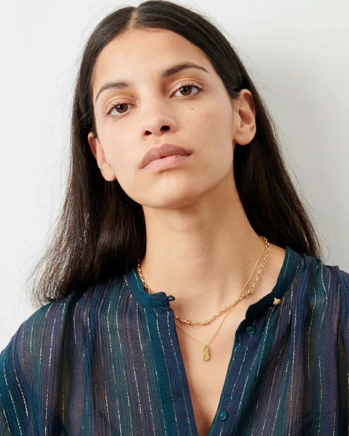 Sessn Womens Shirts And Blouses Palm spring Malachite Cheap On Sale