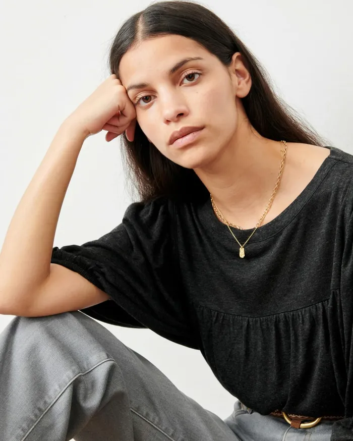 Sessn Womens TShirts And Tops Ive Black River For Sale