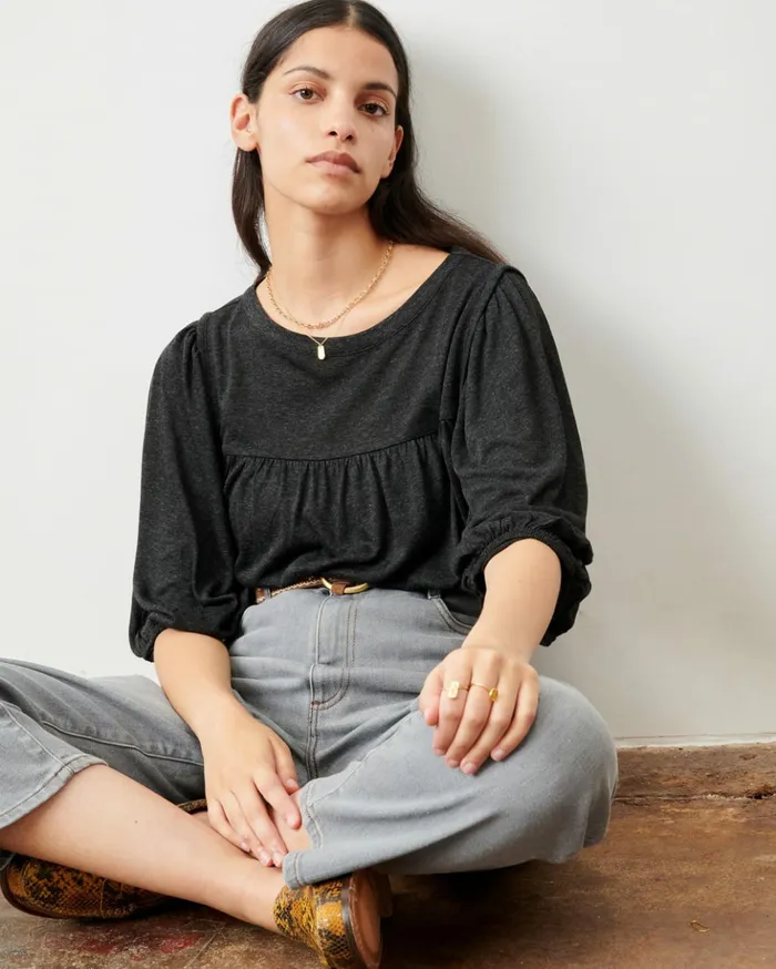 Sessn Womens TShirts And Tops Ive Black River For Sale