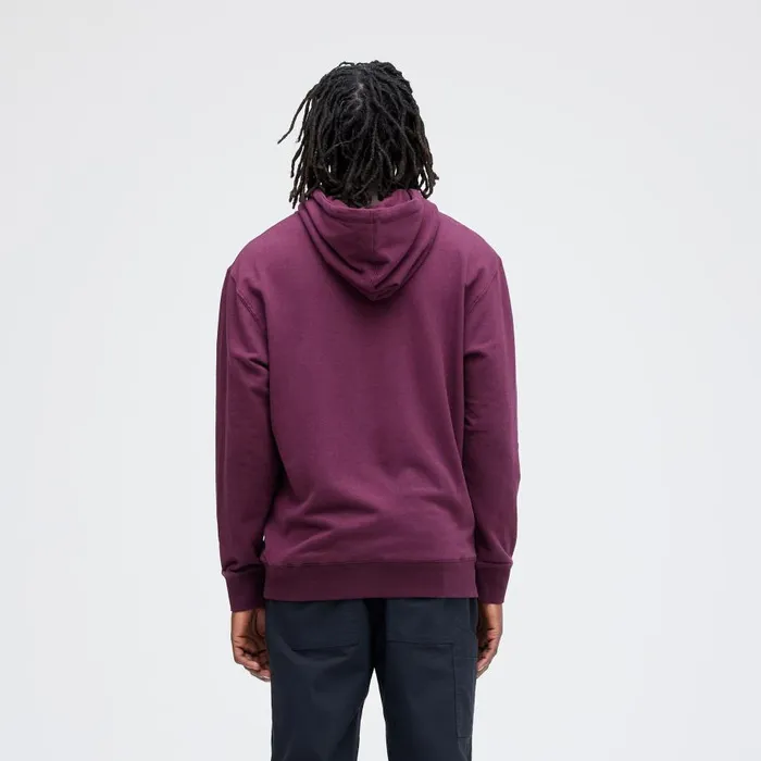 Shelter Hoodie With Butter Blend Portwine Men Stance Sweatshirts and Hoodies