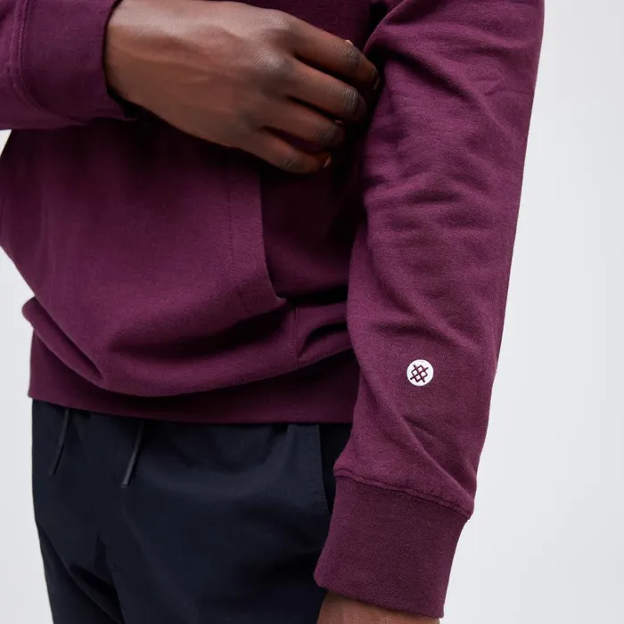 Shelter Hoodie With Butter Blend Portwine Men Stance Sweatshirts and Hoodies