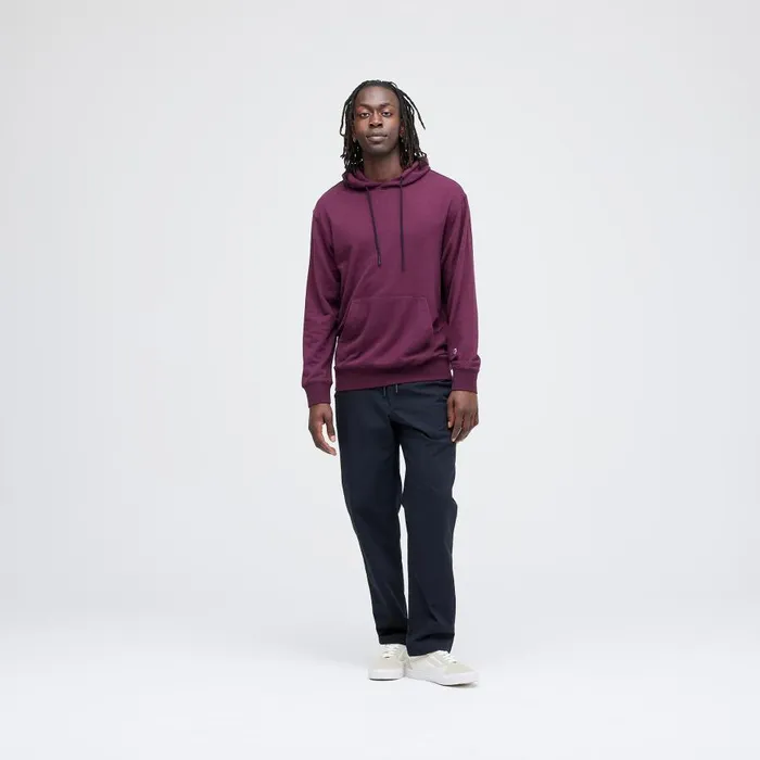 Shelter Hoodie With Butter Blend Portwine Men Stance Sweatshirts and Hoodies