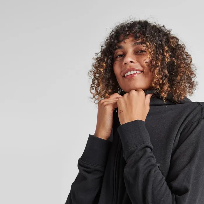 Shelter Zip Hoodie With Butter Blend Black Men Stance Sweatshirts and Hoodies