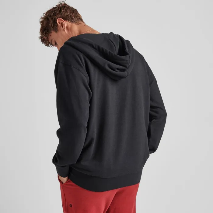 Shelter Zip Hoodie With Butter Blend Black Men Stance Sweatshirts and Hoodies