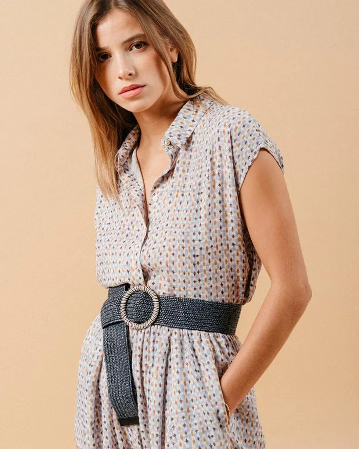 SHIRT BLEU MATRIOCHKA Shop Grace and Mila Shortsleeves Shirts