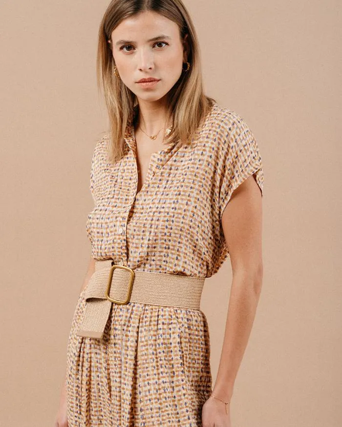 SHIRT BLEU MATRIOCHKA Shop Grace and Mila Shortsleeves Shirts